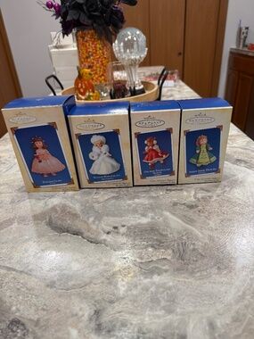 4 Hallmark Keepsake Christmas Tree Ornaments collectors series